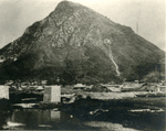 大正6年（1917）頃の香春岳の風景