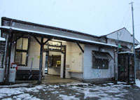 吹雪の駅