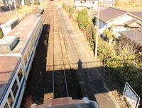 午後の志井駅