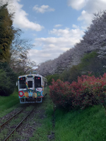 油須原線が通るところだった 